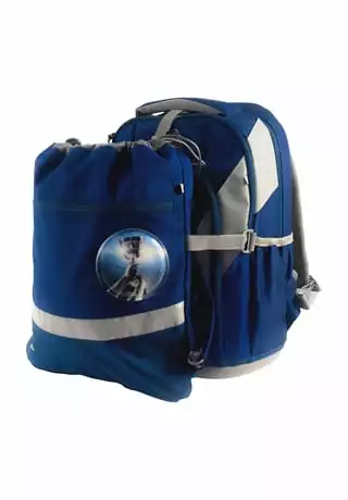 School Mood Schulranzenset Loop Air+ Paul Blau/ Silber – Bild 2