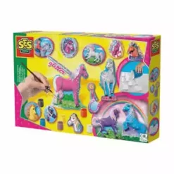 SES CREATIVE® Bastel-Set "Gießen Und Anmalen" MEHRFARBIG