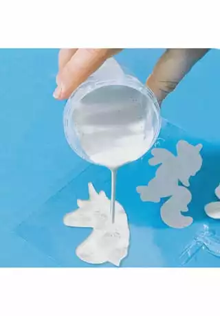 SES CREATIVE® Gieß-Set "Einhörner Gießen Und Anmalen", Mit Glitter MEHRFARBIG – Bild 5