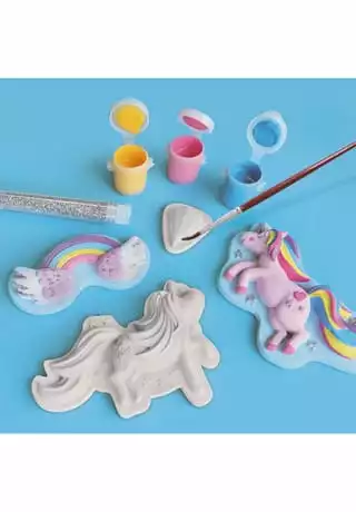 SES CREATIVE® Gieß-Set "Einhörner Gießen Und Anmalen", Mit Glitter MEHRFARBIG – Bild 7