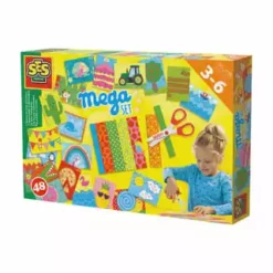 SES CREATIVE® Bastelset "Ich Lerne Schneiden" Mehrfarbig