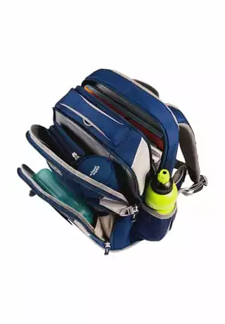 School Mood Schulranzenset Loop Air+ Paul Blau/ Silber – Bild 3