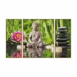 Schipper Malen Nach Zahlen Meisterklasse Triptychon - SPA Zeit Für Dich BUNT