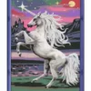 Ravensburger Malen Nach Zahlen Mal-Set "Magisches Einhorn", Glitzer-Effekt MEHRFARBIG