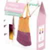 Gründl Häkelset Einkaufsnetz, 3-teilig, 200 G CURRY/ VIOLETT