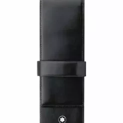 MONTBLANC Stifteetui "Meisterstück", Leder, Für 2 Schreibgeräte, SCHWARZ