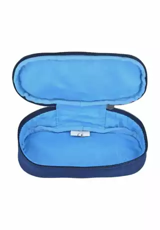 Affenzahn Stiftemäppchen "Bobo Bär", Namensschild, Wasserabweisend DUNKELBLAU – Bild 5