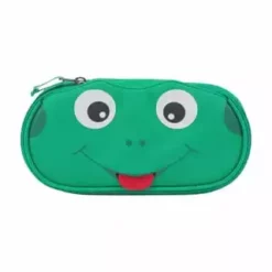 Affenzahn Stiftemäppchen "Frosch Finn", 20 Cm GRÜN