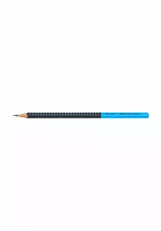Faber-Castell Bleistift Grip 2001 "Two Tone" Schwarz/ Blau