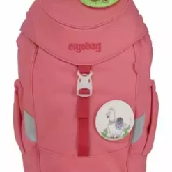 Ergobag Kinderrucksack "Bärjamas", Reflektoren, Für Kinder Hellrot