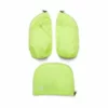 Ergobag Seitentaschen Zip-Set "Fluo LED", 3-teilig, Neonfarben Gelb