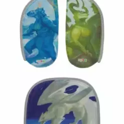 Ergobag Schulranzen Zubehör, Zippies "Drachen", 3 Teiliges Set, Für Kinder Drachen