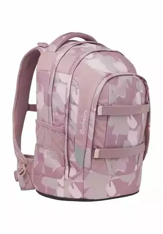 Satch Schulrucksack "Heartbreaker", Camouflage, 30 L Rosa – Bild 2