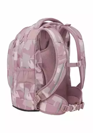 Satch Schulrucksack "Heartbreaker", Camouflage, 30 L Rosa – Bild 7