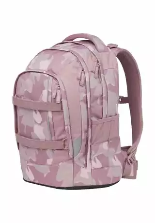 Satch Schulrucksack "Heartbreaker", Camouflage, 30 L Rosa – Bild 8