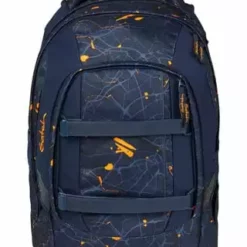 Satch Schulrucksack "pack Urban Journey", Für Kinder Schwarz/ Blau/ Orange