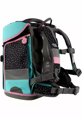 School Mood Schulranzenset Hero Air+ Ida Blau/ Rosa/ Schwarz – Bild 6
