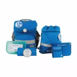 School Mood Schulranzenset Timeless Air+ FC Schalke 04 BLAU