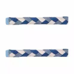 Satch Swaps "Braided Rose" Meander-blau