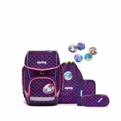 Ergobag Ranzen-Set Cubo, PERLENTAUCHBÄR, 99 PERLENTAUCHBÄR