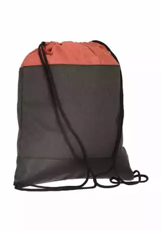 Bench. Classic Turnbeutel 45 Cm Dunkelgrau-rostbraun – Bild 4