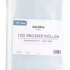 System Prospekthüllen, A4, 100 Stück
