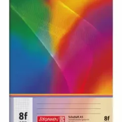BRUNNEN Schulheft, DIN A5, Lineatur 8f, 16 Blatt