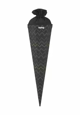 Ergobag Schultüte, "Drunter Und DrüBär", 75 Cm Schwarz/ Grau