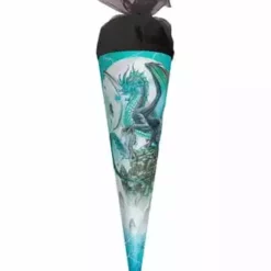 ROTH Schultüte "Eisdrache", 35 Cm TÜRKIS
