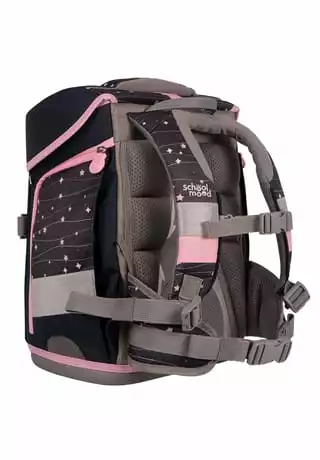 School Mood Schulranzenset Hero Air+ Ella, Für Kinder Rosa/ Schwarz – Bild 4