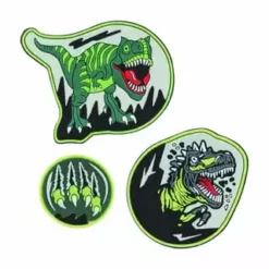 Scout® Funny Snaps "Black Dino", 3er Set GRÜN