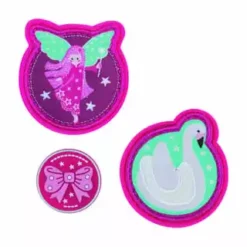 Scout® Funny Snaps "Shimmer", 3er Set PINK
