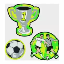 Scout® Funny Snaps Soccer , 3-teiliges Rucksack Zubehör, Für Jungen Soccer