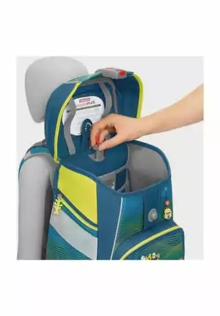 Step By Step® Schulranzen-Set Space "Power Robot", 5-teilig Blau/ Grün – Bild 7