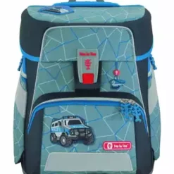 Step By Step® Ranzenset SPACE Police Truck,5-teilig Blau