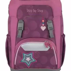Step By Step® SchulrucksackSetGIANT"Glamour Staar"5tlg Lila