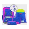 Step By Step® Schulranzen-Set Giant "Happy Dolphins", 5-teilig Blau, Pink