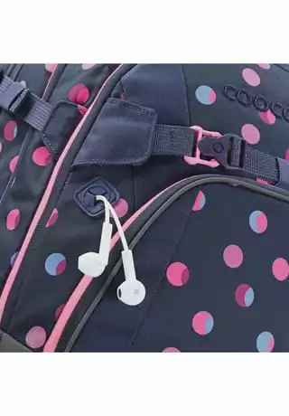 Coocazoo Rucksack MATE, Reflective Moons Lila – Bild 3