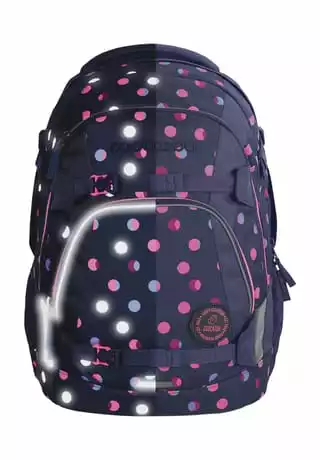 Coocazoo Rucksack MATE, Reflective Moons Lila – Bild 8