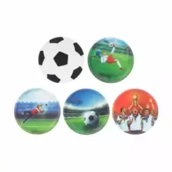 Ergobag 3D-Klettie-Set "Special Edition Fußball", 5-teilig Mehrfarbig