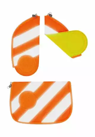 Ergobag Sicherheitsset "Cubo" ORANGE – Bild 2