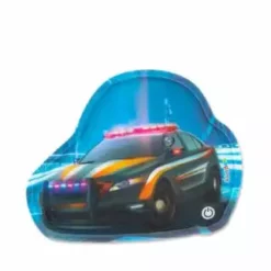 Ergobag Blinkie-Klettie "Polizeiauto" Mit LEDs, Für Jungen Blau