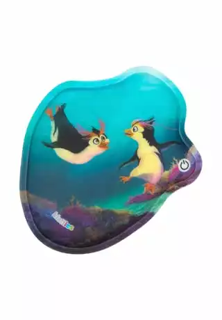 Ergobag Blinkie-Klettie "Pinguine" Azur