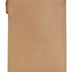 M. Collection Brustbeutel, Reißverschluss, Leder NATUR