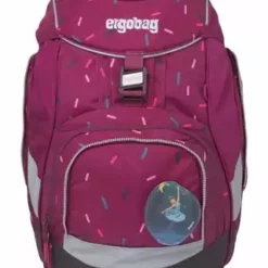 Ergobag Pack SchulrucksackSet Der NussknackBär Lila