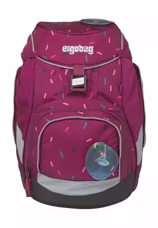 Ergobag Pack SchulrucksackSet Der NussknackBär Lila