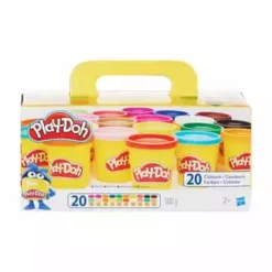 Play-Doh Kinderknete "Super Farbenset", 20er-Pack MEHRFARBIG
