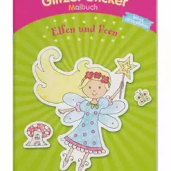 TESSLOFF Glitzer Sticker Malbuch Elfen Und Feen